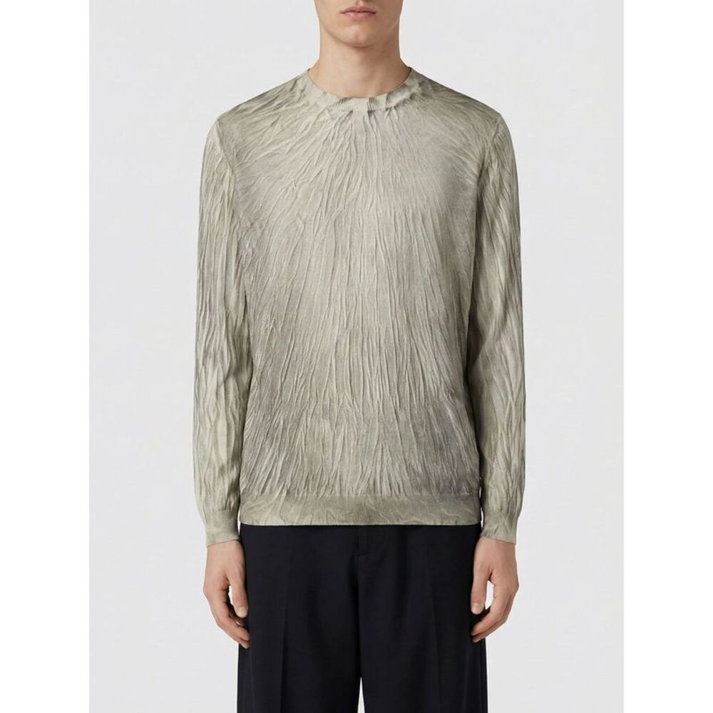 Avant Toi Men Cashmere And Silk Sweater With Crushed Effect Avant Toi